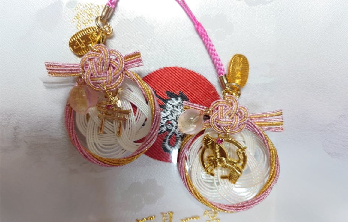 3月翔運根付守「桃花色」
